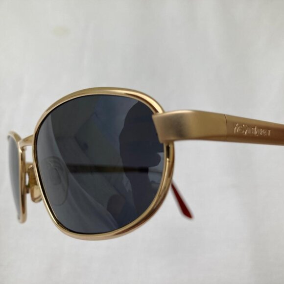 Yves Saint Laurent Women Sunglasses  y101 130 Vintage Gold Oval Frame - Picture 1 of 17